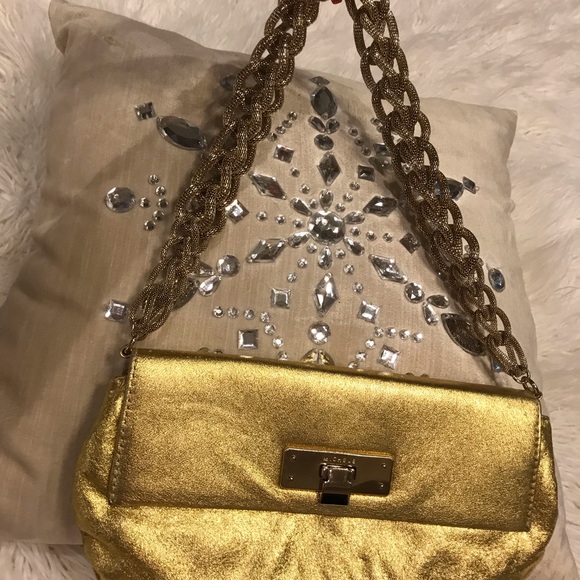 💋Gold MICHELE Bag 🌸 - Picture 7 of 8